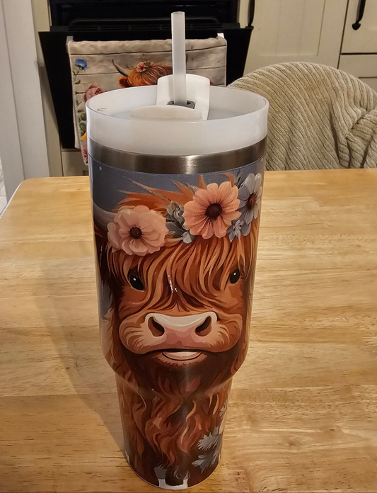 Highland cow cup