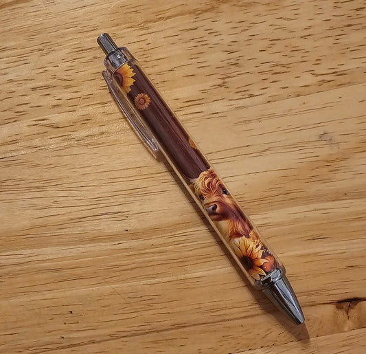 Highland cow pen