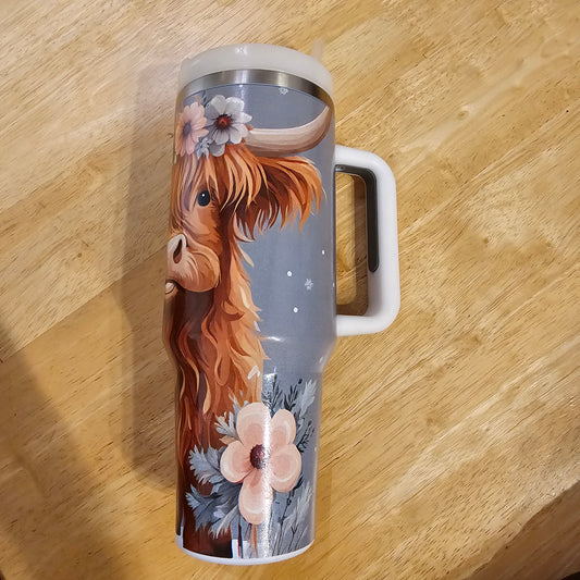 Highland cow cup